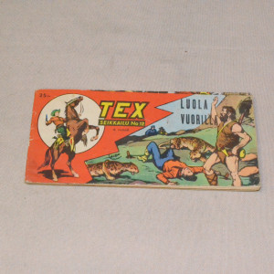 Tex liuska 12 - 1956 Luola vuorilla (4. vsk)